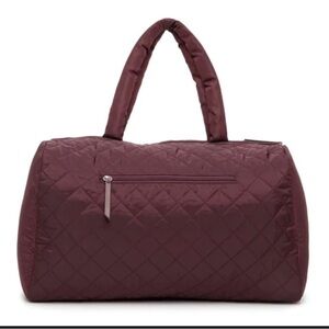 NEW soft puffy duffel bag